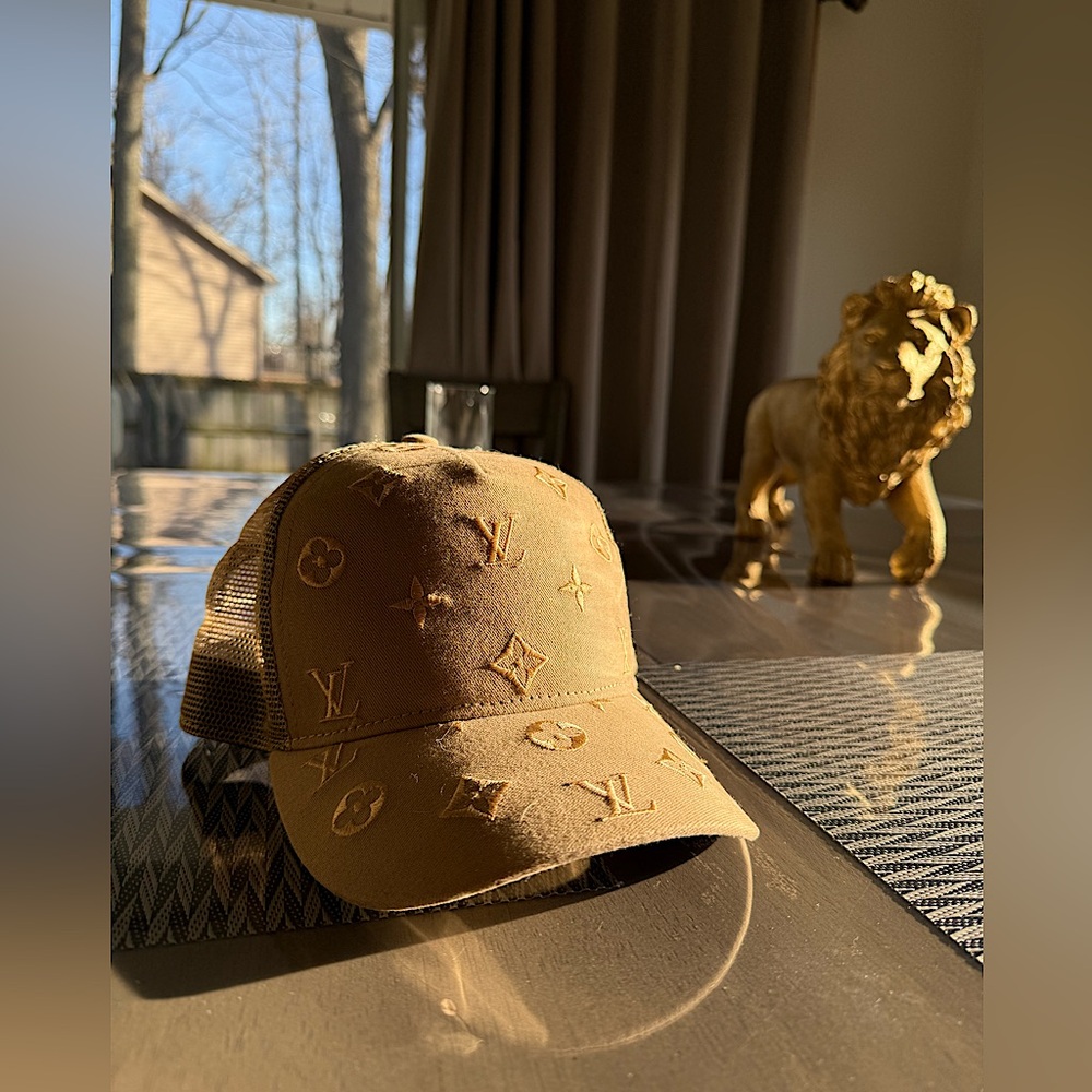Louis Vuitton Brown Monogram Cap